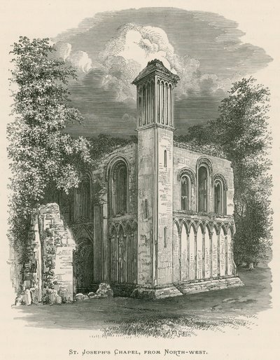 Glastonbury Abbey, St Joseph